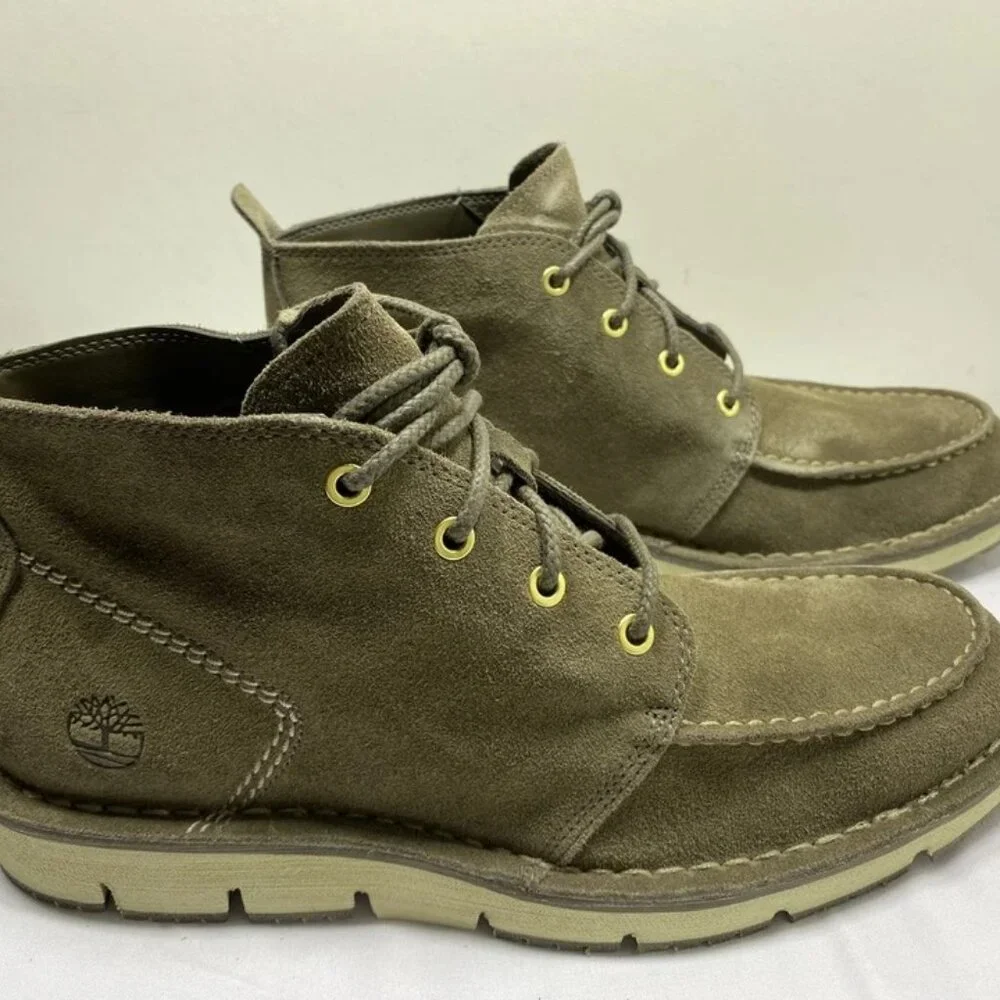 NEW TIMBERLAND Westmore Chukka Boots – Men's 12 – Green – New Without Box